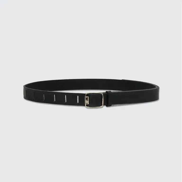 YOKE 25AW Wide Leather Belt